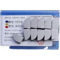Đầu cắt hàn cacbua Chu Châu có độ cứng cao vòng tròn bên ngoài YT15 YG8 YW1 YW2 A315Z A315 mũi phay cnc gỗ máy mài u1 Dao CNC