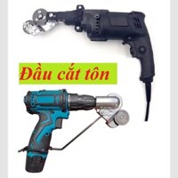 Đầu cắt tôn loại mới chuyên cắt tôn sóng và tôn phẳng, cắt inox chuôi lục giác dùng cho máy khoan