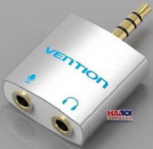 Đầu chia 3.5mm 1 ra 2 Vention BDBW0