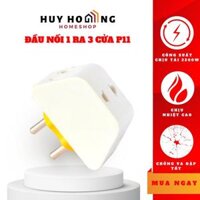 Đầu chia ổ cắm 1 ra 3 cửa P11 Sopoka - Hàng chính hãng