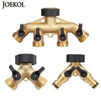 Đầu Chia Vòi Nước Hình Chữ Y Bằng Đồng 3/4" 2/4 Chiều Cho Sân Vườn