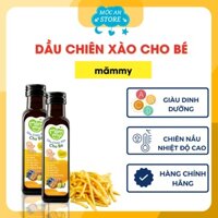 Dầu Chiên Xào Cho Bé Mămmy 100ml Chịu Nóng Trên 200 độ C, Làm Từ 5 Loại Dầu Tốt Lành