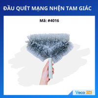 Đầu chổi quét mạng nhện hình tam giác Veco 521, chổi quét trần nhà, chổi quét mạng nhện