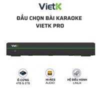 Đầu chọn bài karaoke VietK PRO
