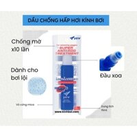 Dầu chống mờ chống hấp hơi chuyên dụng cho kính bơi - Chống mờ kính khi đi bơi VIEW dung tích 15ml sản xuất tại Nhật Bản