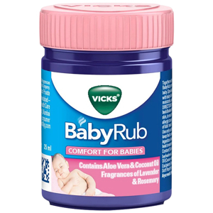 Dầu chống ngạt Vicks BabyRub 50g