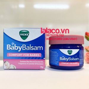 Dầu chống ngạt Vicks BabyRub 50g
