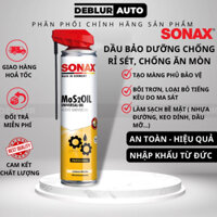 Dầu Chống Rỉ Sét, Chống Ăn Mòn Bảo Vệ Khoang Động Cơ Sonax Mos2Oil 400ml