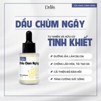 Dầu Chùm Ngây tinh khiết Drliis 30ml Giảm kích ứng và mẩn ngứa trên da, dưỡng ẩm, chống lão hóa da