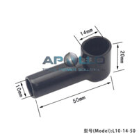 Đầu chụp ắc quy, bảo vệ đầu cực và cáp ắc quy < 25mm2 L10-14-50