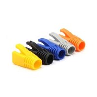 Đầu chụp bảo vệ Rosenberger, CAT6 6.5mm PVC Color Boot, Đầu chụp bảo vệ đầu nối cáp, xám