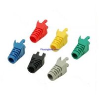 Đầu chụp hạt mạng cat6 có tai (corlor boot) Modular Plug Boot Color Cat6 Có tai Crytan Green PL-6107