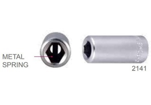 Đầu chuyển 1/4 sang bắn vít 6.35mm Kingtony 2141 dài 25mm