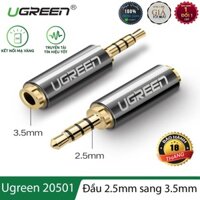 Đầu chuyển âm thanh 2.5mm sang 3.5mm - UGREEN 20501