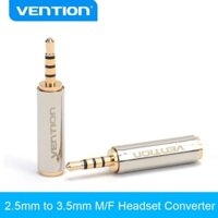 ĐẦU CHUYỂN AUDIO 2.5(M) to 3.5MM(F) VENTION (VAB-S02)