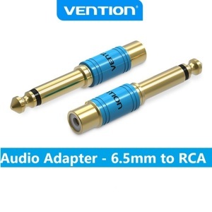 Đầu chuyển Audio 6.5mm (M) to RCA (F) Vention VDD-C03