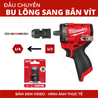Đầu chuyển bulong, khẩu 1/2 sang bắn vít chuôi lục giác 1/4. Đầu chuyển bu lông 1/2 sang vít 1/4 chuyên dụng 48-03-4410
