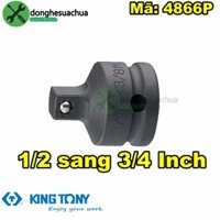 Đầu chuyển đen 1/2 sang 3/4 Kingtony 4866P