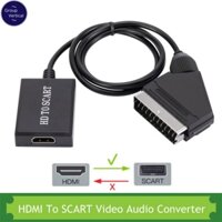 Đầu Chuyển Đổi Âm Thanh Hd 1080p Hdmi Sang Scart Cho Crt Tv