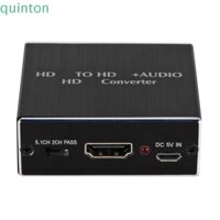Đầu Chuyển Đổi Âm Thanh QUINTON HDMI 3.5mm 3D Cho TV / Máy Chiếu / Blu-ray DVD