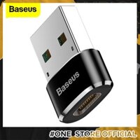 Đầu chuyển đổi Baseus từ cổng USB thành USB Type C OTG cho Samsung S10 Xiaomi Mi