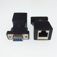 Đầu chuyển đổi COM DB9 RS232 Cái sang LAN RJ45