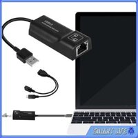 Đầu Chuyển Đổi Cổng Kết Nối Mạng LAN Ethernet Sang Cổng USB OTG Cho TV Laptop HDTV