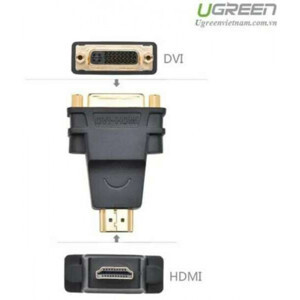 Đầu chuyển đổi HDMI sang DVI-I Ugreen 20123