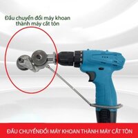 Đầu chuyển đổi máy khoan pin, bắn vít thành máy cắt tôn đa năng bảo hành 12 tháng 1 đổi một