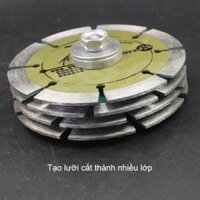 Đầu chuyển đổi máy mài thành máy cắt rãnh tường, Hộp che bảo vệ máy cắt, bơm nước máy cắt, lưỡi cắt tường đa năng