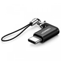 Đầu Chuyển Đổi Micro Usb Sang Usb Type C Có Hỗ Trợ Otg Đen Us278 - 50551 Ugreen - Hàng Chính Hãng