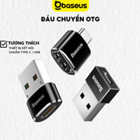 Đầu Chuyển Đổi OTG Cổng Usb Type C Sang Usb Baseus Chuyên Dụng cao cấp cho Laptop Mac Smartphone
