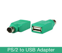 Đầu chuyển đổi PS2 sang USB cho chuột máy tính