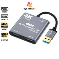 Đầu chuyển đổi thẻ Video Capture Card input video 4k / Output 1080P 60fps HDMI sang USB 3.0
