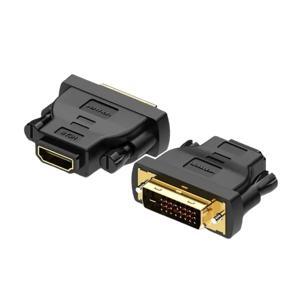 Đầu chuyển DVI(24+1) to HDMI( chuyển đổi 2 chiều) Vention ECDB0