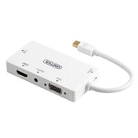 Đầu Chuyển Mini Displayport To HDMI/DVI/VGA/AUDIO Unitek Y6354