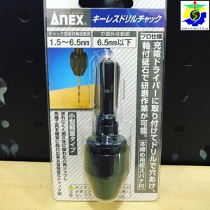 Đầu chuyển mũi khoan 1.5-6.5mm Anex AKL-160