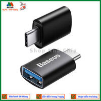 Đầu chuyển OTG Type C to USB 3.1 tốc độ cao Baseus Ingenuity Series Mini OTG Gen2 Type-C to USB-A 3.1 Full Size, 10Gbps High speed OTG for Laptop Macbook iPadTablet Smartphone- Hàng chính hãng