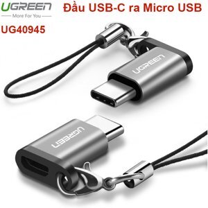 Đầu chuyển USB-C to Micro USB Ugreen 40945