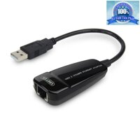 Đầu Chuyển USB ra sang cổng LAN Ethernet Unitek Y-1466 usb to LAN