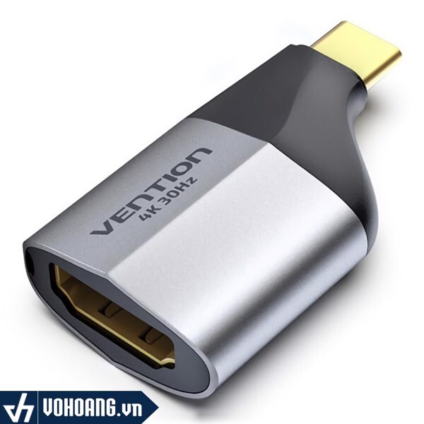 Đầu chuyển USB Type C to HDMI hỗ trợ 4K 30Hz Vention TCDH0