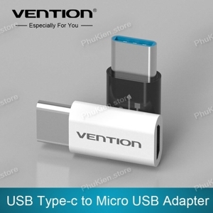 Đầu chuyển USB Type C to Micro USB 2.0 Vention VAS-S10