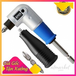 Đầu chuyển vít súng điện chữ L mini Anex AKL-560