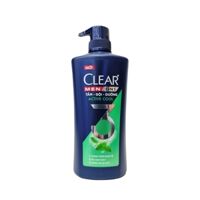 Dầu Clear Men 3in1 Active Cool, tắm-gội-dưỡng, chai (630g/618ml),