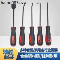 Dầu Con Dấu Tua Vít Kéo Loại Bỏ Vòng Niêm Phong Ô Tô Selenium Trống Đệm Dầu Loại Bỏ Con Dấu Móc Dụng Cụ