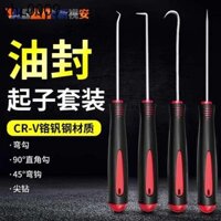 Dầu Con Dấu Tua Vít Kéo Móc Loại Bỏ Niêm Phong Móc Chữ O Selenium Trống Gioăng Thay Dầu Con Dấu Công Cụ Tháo Lắp Đặc Biệt