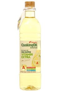 Dầu Cook Nutri Plus Xanh 1L (Kiện 12 cái) (Hàng nguyên kiện)