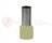 Đầu cos pin rỗng E35-16, màu beige