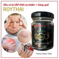 Dầu cù là Thái Lan chiết xuất từ Sáp ong thiên nhiên, gừng quế, sự dụng an toàn giữ ấm cơ thể