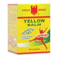 Dầu cù là vàng con ó giảm đau, chống cảm lạnh Eagle Brand Yellow Balm (20g)